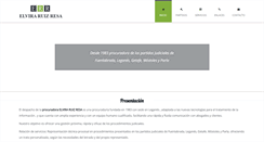 Desktop Screenshot of procuradoraruizresa.com